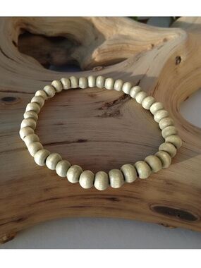 🔴 5 for $10 ONE Elegant Wooden Beaded Stretchy Bracelet
